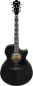 Preview: Ibanez AE170-TBK Transparent Black