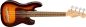 Preview: Fender Fullerton Precision Bass Uke, 3-Color Sunburst