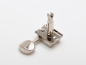 Preview: Kluson Traditional Double Line Oval 6L Nickel