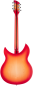 Preview: RICKENBACKER 330FG, Fireglo, Koffer made in USA, zugreifen, selten lieferbar!