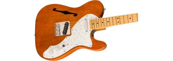 Preview: Squier Classic Vibe '60s Telecaster Thinline, Maple Fingerboard, Natural