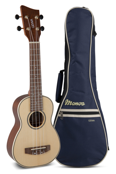 Gewa Manoa Sopran Ukulele M-SO incl.Tasche UVP 175,00