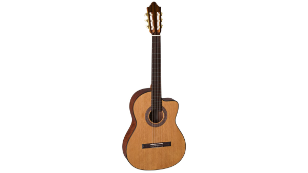 Duke Basis C 63/48 Cut, Zeder massiv/ Bubinga, Crossover Cutaway