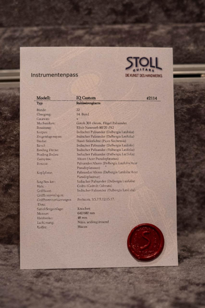 Stoll IQ Custom second hand