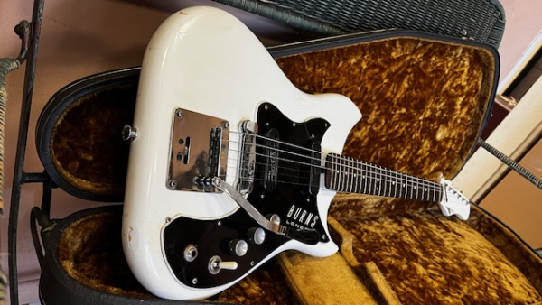 Preview: 1960s Burns London Nu-Sonic Made in UK - White - 2nd Hand