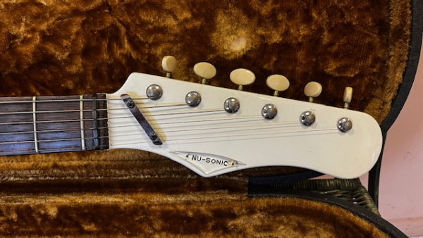 1960s Burns London Nu-Sonic Made in UK - White - 2nd Hand