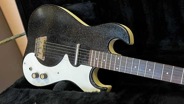 Preview: 1965 Silvertone 1448 Black Sparkle - 2nd Hand