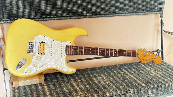 1977 Fender Stratocaster Hardtail White HSS - 2nd Hand