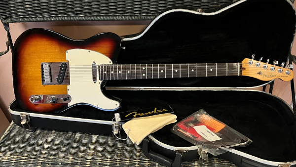 1998 Fender American Standard Telecaster RW 3TS with Case - 2nd Hand