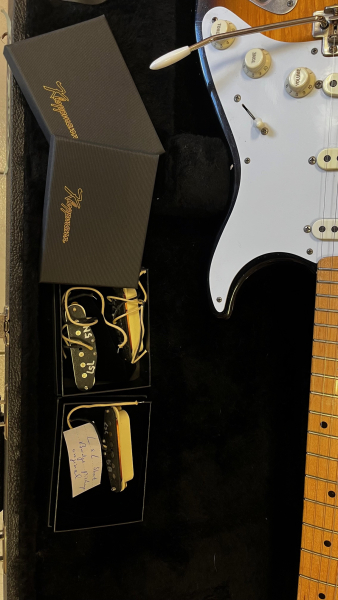 2011 LsL ST SA SB NADIA 50s Strat+ Kloppmann Pu Set + Case - 2nd Hand