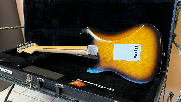 Preview: 2011 LsL ST SA SB NADIA 50s Strat+ Kloppmann Pu Set + Case - 2nd Hand