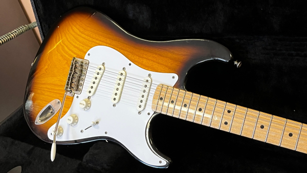 Preview: 2011 LsL ST SA SB NADIA 50s Strat+ Kloppmann Pu Set + Case - 2nd Hand