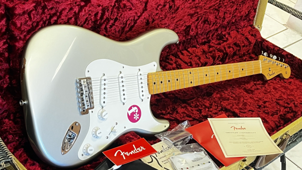 2019 Fender American Original 50s Stratocaster, Maple Fingerboard, Inca Silver - 2nd Hand