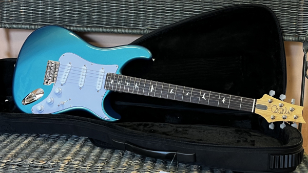 Preview: 2022 PRS John Mayer Silver Sky RW, Dodgem Blue - 2nd Hand