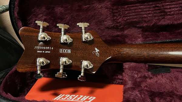 Gretsch G6134TFM-NH Nigel Hendroff Signature Penguin Amber Flame - 2nd Hand