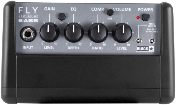 Blackstar Fly 3 Bass Pack, 6W, 2x3", Schwarz