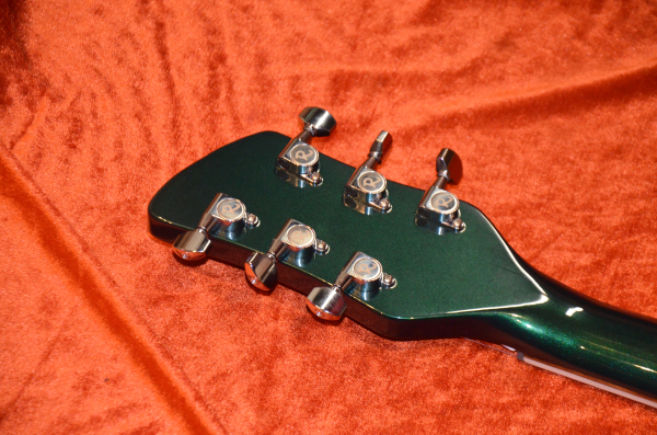 Preview: Rickenbacker 360 Jetglo Brand New with a very Rare Midnight Green Finish Handmade by Rickenbacker