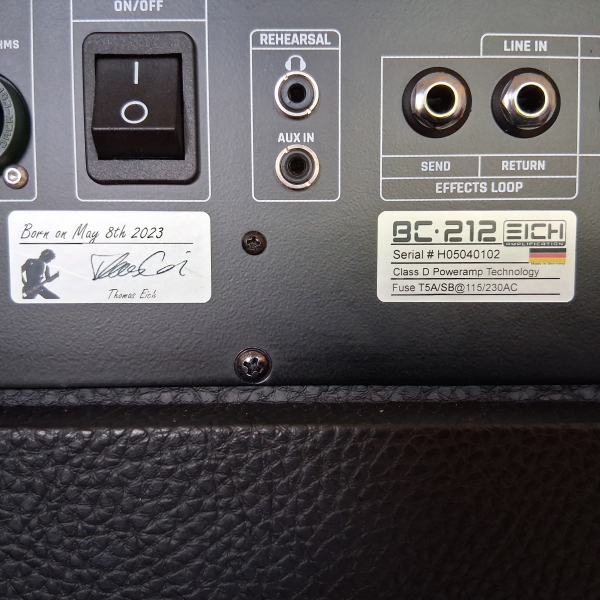Eich Amplification BC212 , 2nd Hand