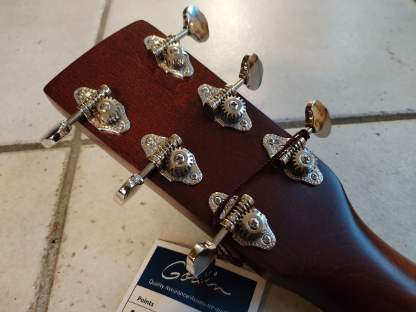 Godin Mahogany Folk Ltd Rustic burst A/E second hand