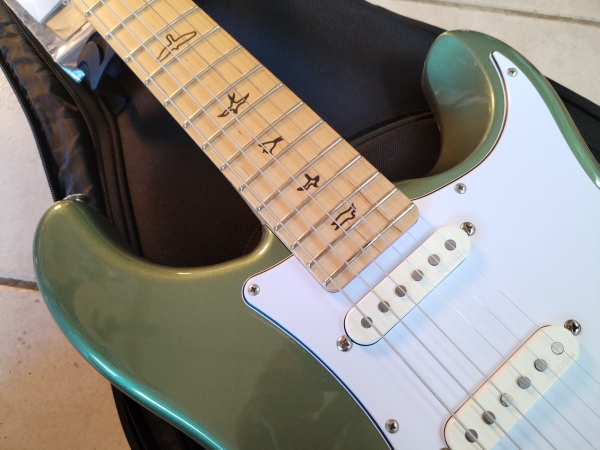 Preview: 2021 PRS John Mayer Silver Sky MN, Orion Green - 2nd Hand