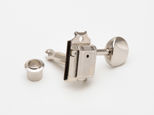 Preview: Kluson Traditional Double Line Oval 6L Nickel