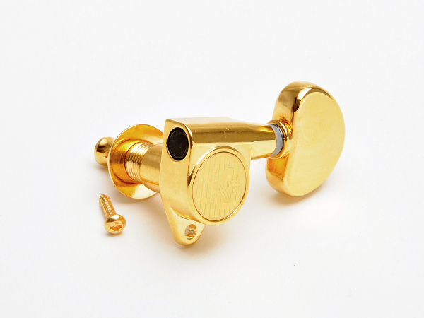 Kluson Modern Roundback Kidney 3+3 Gold