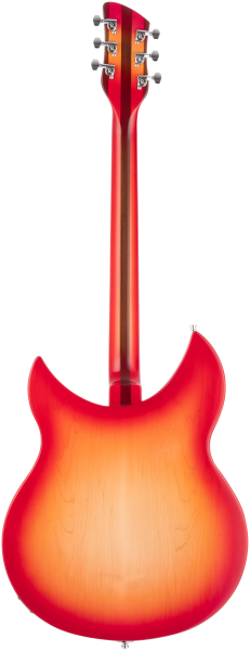 Preview: RICKENBACKER 330FG, Fireglo, Koffer made in USA, zugreifen, selten lieferbar!