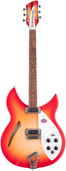 RICKENBACKER 330FG, Fireglo, Koffer made in USA, zugreifen, selten lieferbar!