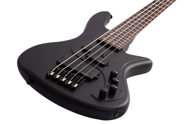 Preview: Schecter Stiletto Stealth-5, Satin Black