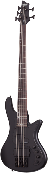 Schecter Stiletto Stealth-5, Satin Black