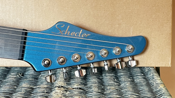 Preview: SCHECTER Signature Aaron Marshall AM-7 Cobalt Slate, Sonderpreis