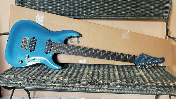 SCHECTER Signature Aaron Marshall AM-7 Cobalt Slate, Sonderpreis