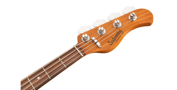 Sadowsky MetroExpress 21-Fret Hybrid P/J Bass, Morado Fingerboard, 4-String - Solid Candy Apple Orange Metallic High Polish