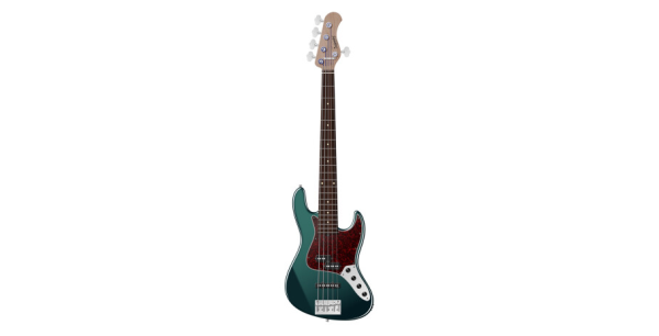 Sadowsky MetroExpress 21-Fret Hybrid P/J Bass, Morado Fingerboard, 5-String - Solid Sherwood Green Metallic High Polish