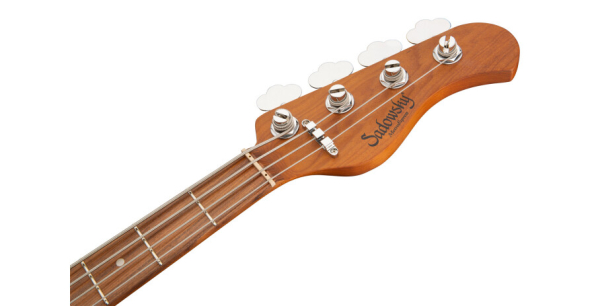 Sadowsky MetroExpress 21-Fret Vintage J/J Bass, Morado Fingerboard, 4-String - Tobacco Sunburst Transparent High Polish