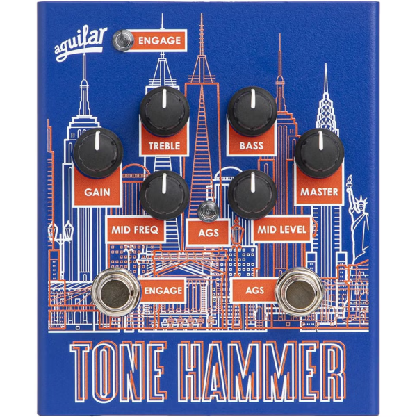 Aguilar Tone Hammer Skyline ltd Edition, Pre/DI Pedal, Demomodell