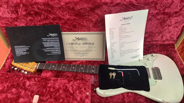 Agostin Classic S heavy relic boutique guitar*handmade in Italy/superb quality*