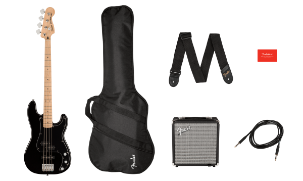Squier Affinity Series Precision Bass PJ Pack BLK