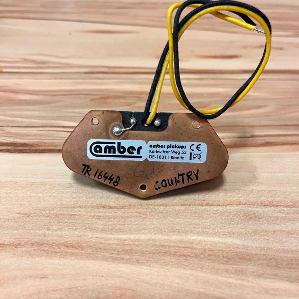 Preview: Amber Telecaster Bridge Pickup Country - Made in Germany - 6,28 Ohm - 2nd Hand
