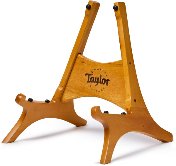 Taylor wooden guitar stand mahogany natural