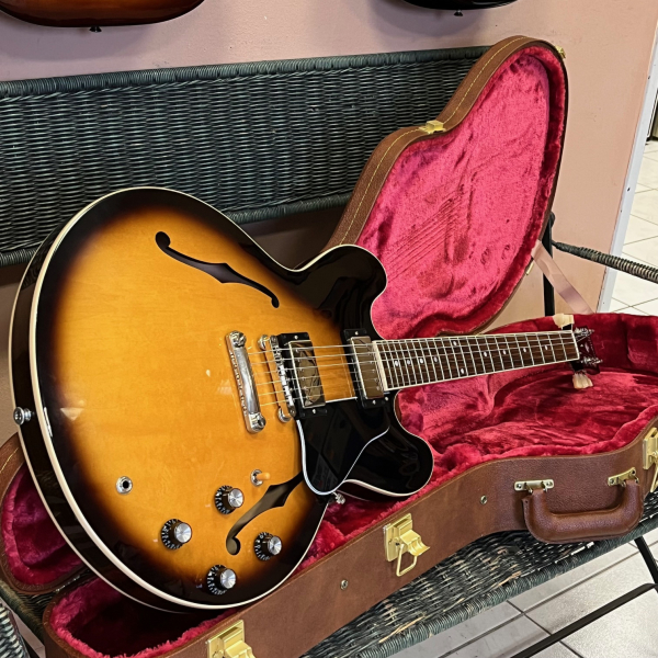 Preview: 2023 Gibson ES-335 Dot Vintage Sunburst - 2nd Hand