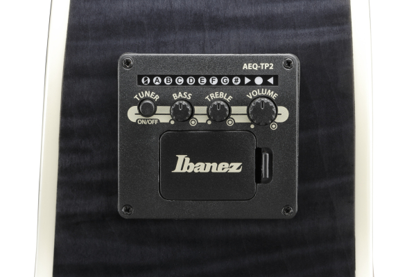 Ibanez AE170-TBK Transparent Black