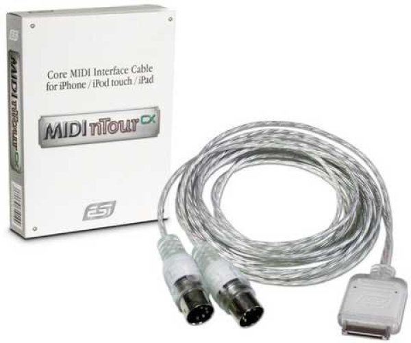 ESI MIDI nTour CX MIDI interface for iOS Brand New Very Rare in Original Packaging