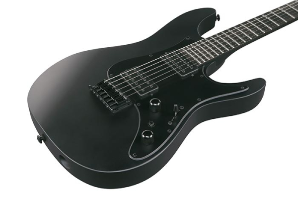 Preview: Ibanez AZ41B1-BKF Iron Label AZ Black Flat