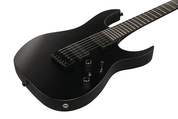 Preview: Ibanez Iron Label RGRTB621-BKF Black Flat