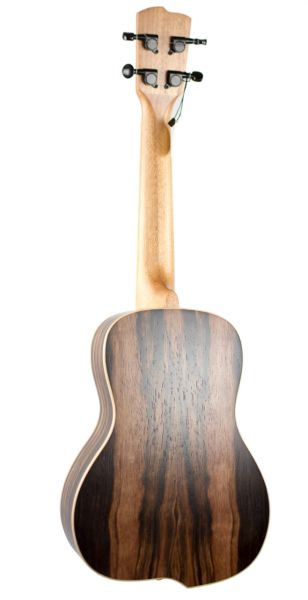 Shape Swing-Ebony-C, Konzertukulele, Ebenholz, massive Decke