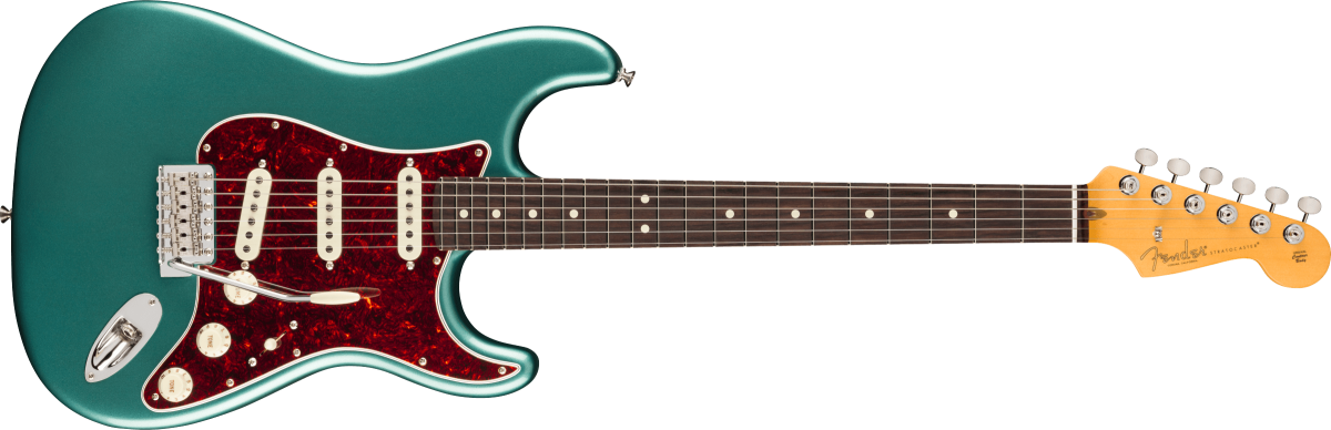 Fender American Professional Classic Stratocaster RW faded sherwood green metallic