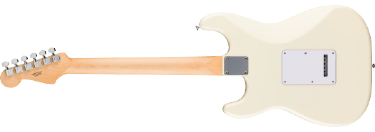 Fender Standard Stratocaster, Maple Fingerboard, White Pickguard, Olympic White