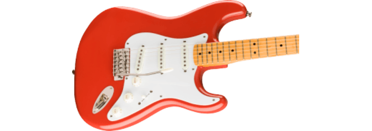 Squier Classic Vibe '50s Stratocaster, Maple Fingerboard, Fiesta Red