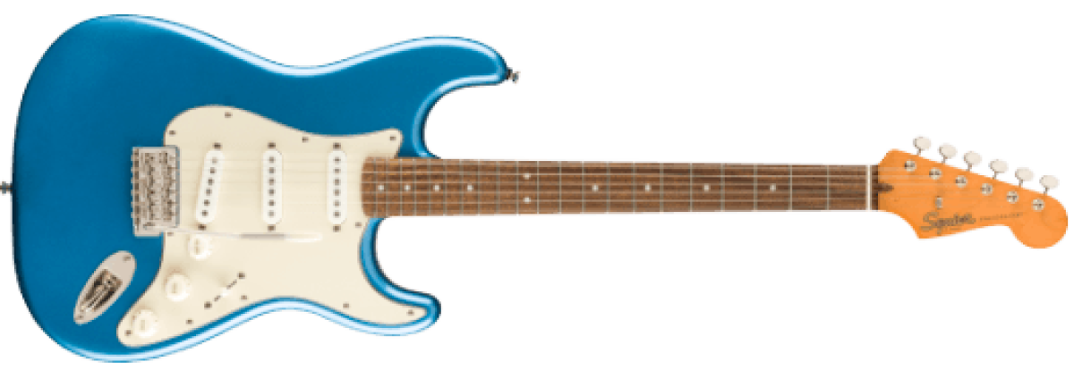 Squier Classic Vibe '60s Stratocaster, Laurel Fingerboard, Lake Placid Blue